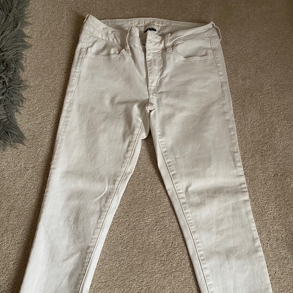 White Super Stretch Jeans - Picture 1 of 4